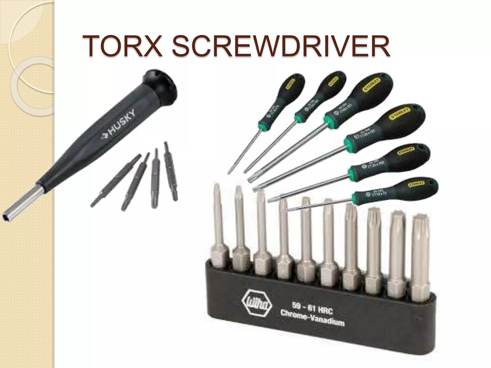 TORX SCREWDRIVER