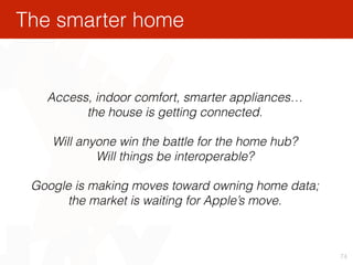 7. SMART HOME
Source: The Jetsons, ABC
 