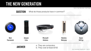 HAX | HARDWARE TRENDS 2016 | PAGE 17
C.H.I.P.
World’s first
$9 computer
will make
smart products
the new normal
COMING NEXT: MICROCOMPUTERS
 