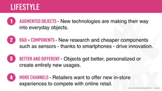 HAX | HARDWARE TRENDS 2016 | PAGE 35
…what’s next?
Natural Crafted Electric Connected
AUGMENTED WORDS: LIGHT
 