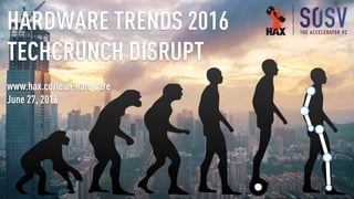 HARDWARE TRENDS 2016
www.hax.co/lean-hardware
June 2016
 