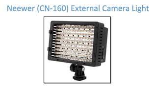 Neewer (CN-160) External Camera Light
 