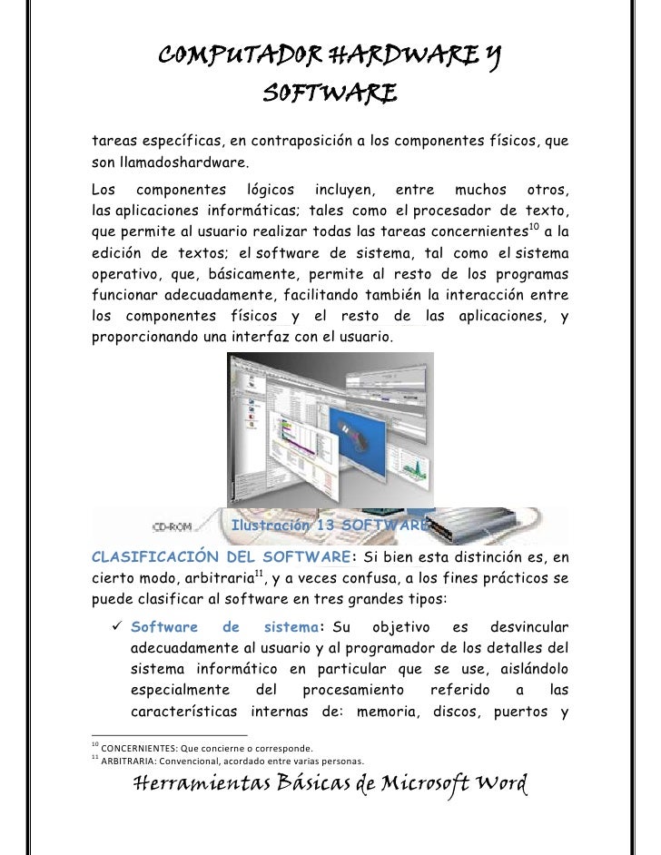 Hardware y software