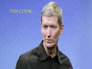TIM COOK
 