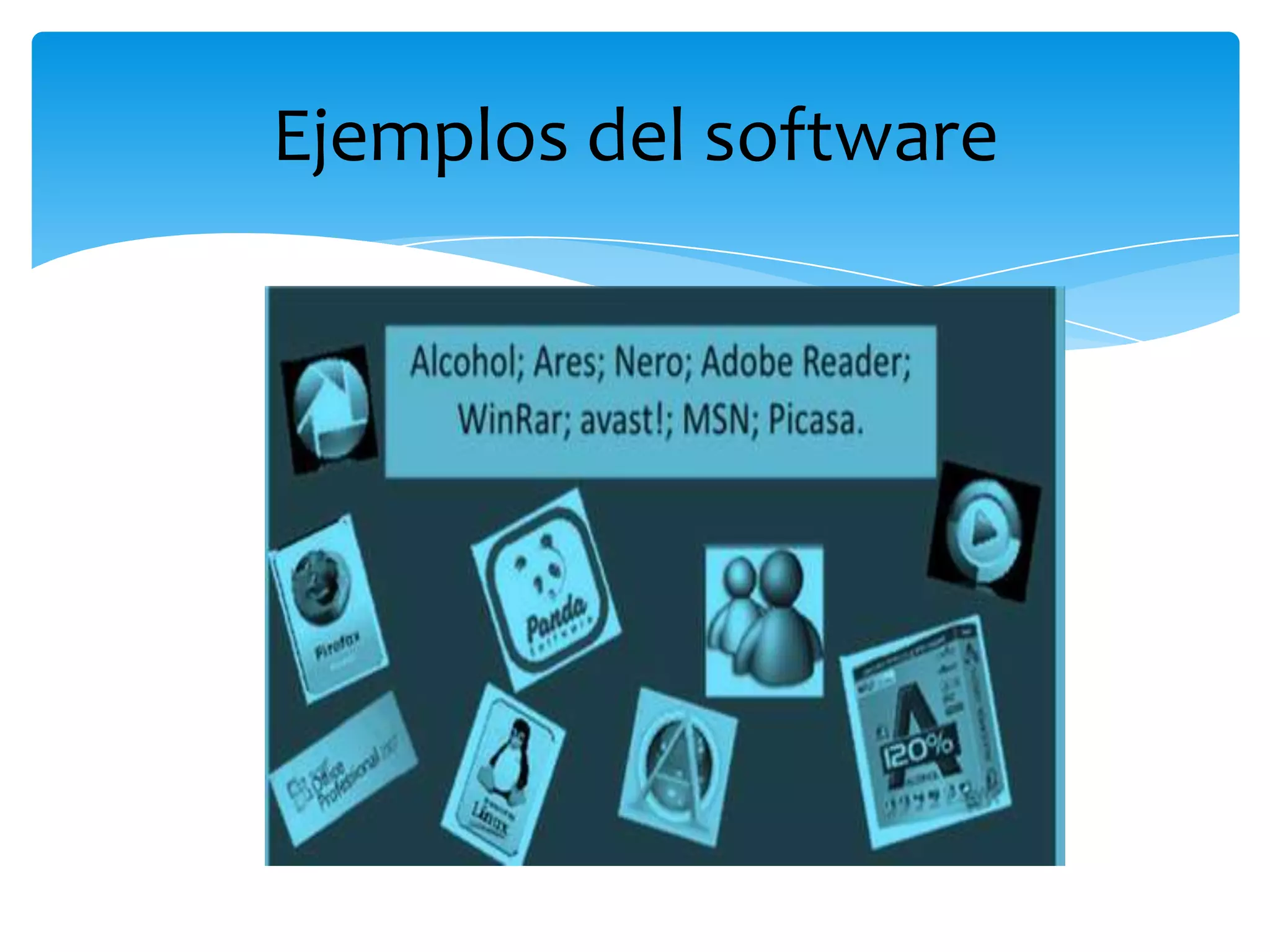 Ejemplos del software