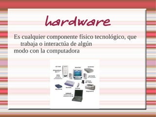 2º.-Numeración de componentes externos.