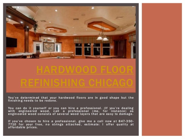 Hardwood Floor Refinishing Chicago