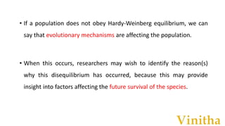 Hardy weinberg equilibrium | PPTX