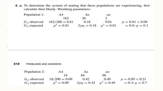Hardy weinberg equilibrium | PPTX