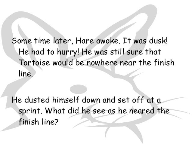Hare and The Tortoise
