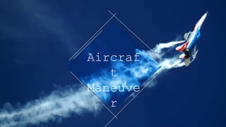 Aircraf
t
Maneuve
r
 