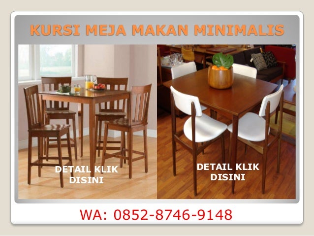 Harga 1 set meja makan kayu jati