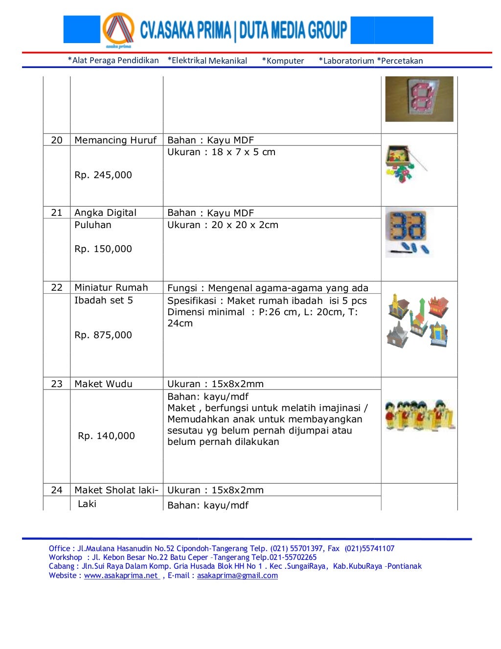 [APE] Jual Mainan Edukasi Anak Termurah PAUD TK 2016