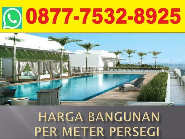  Harga  bangunan per  meter  persegi 