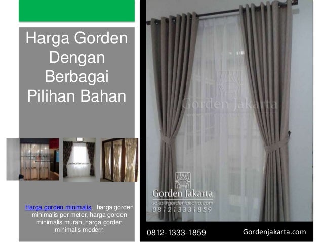 Gorden Blackout Dengan Keunggulan Tersendiri