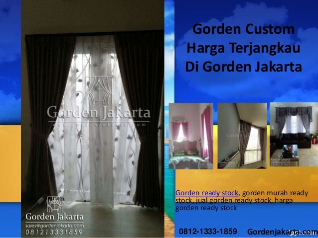 Harga Gorden Per Meter Custom Di Gorden Jakarta