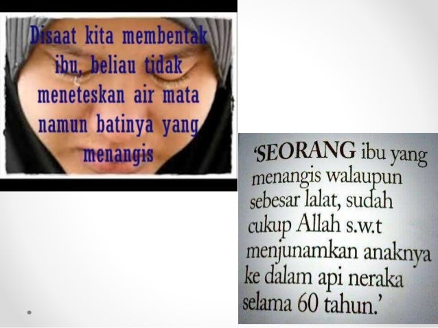 Hargai ibu bapa