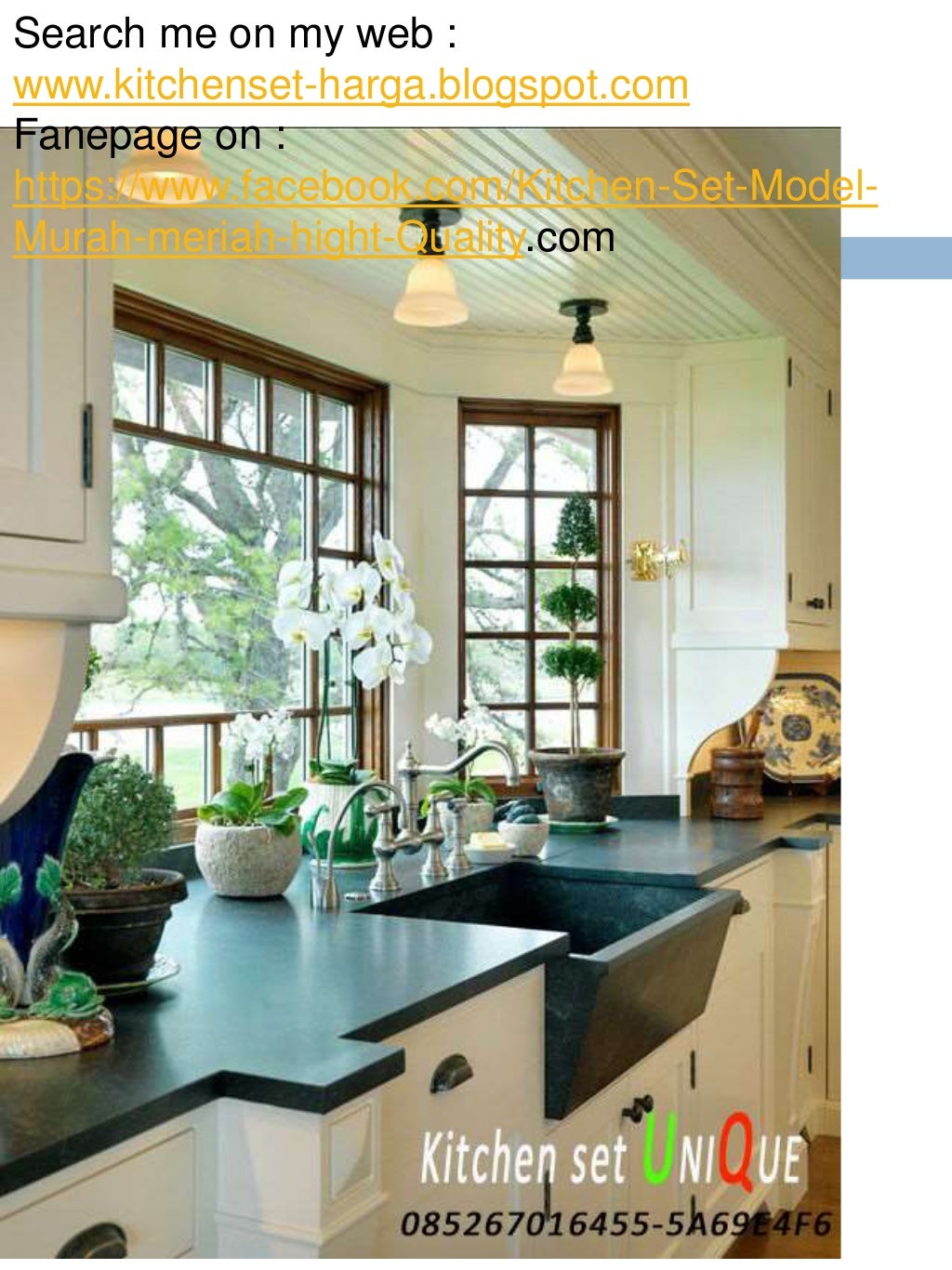 Harga kitchen set bahan hpl, kitchen set minimalis untuk dapur kecil,…