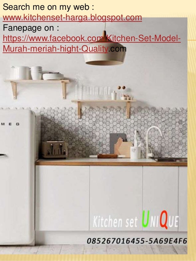 Harga  kitchen  set  cafe  kitchen  set  minimalis dengan mini 