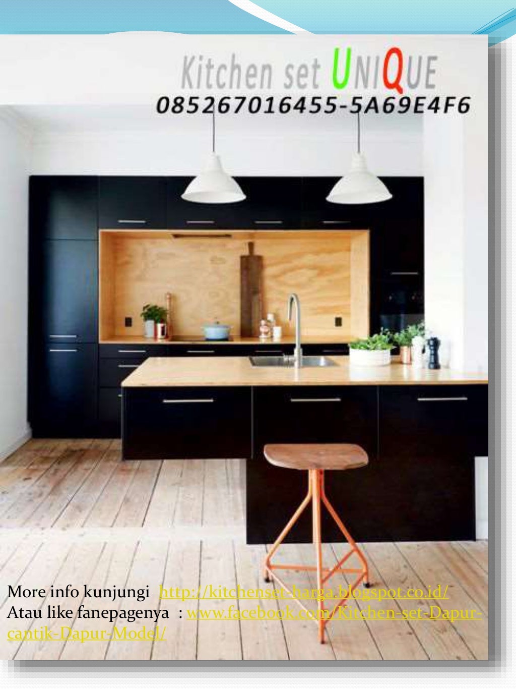 Harga kitchen set dapur kecil, kitchen set minimalis ruang sempit, al…