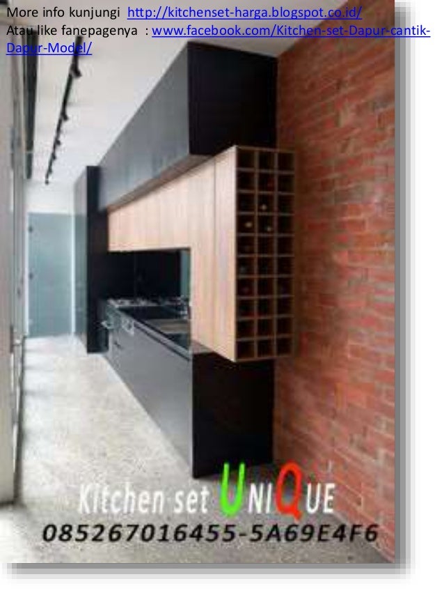  Harga  kitchen  set  dapur kitchen  set  minimalis meja  bar  