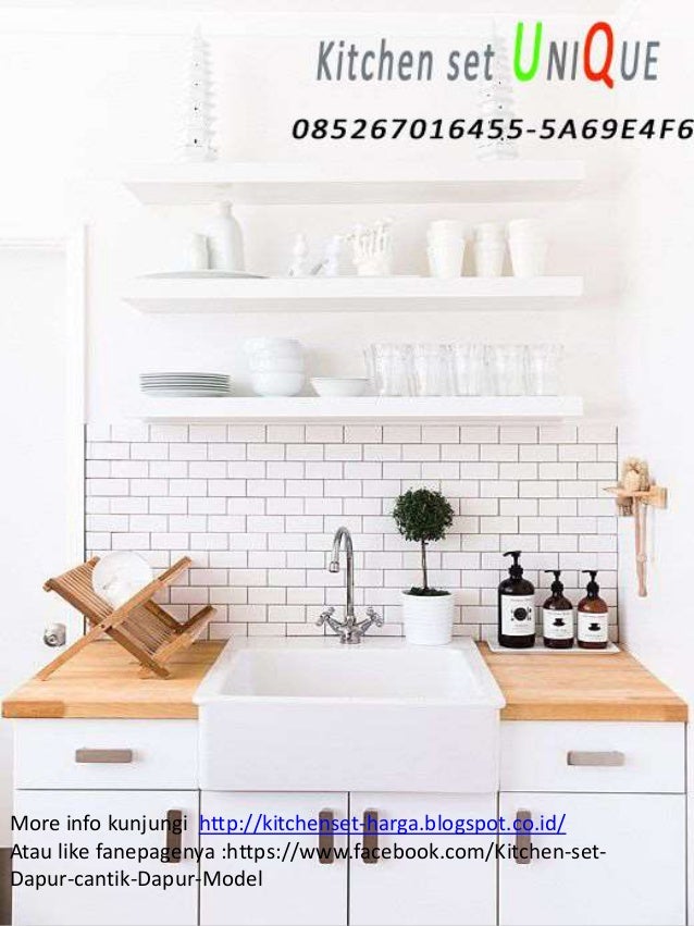 Harga kitchen set klasik, kitchen set minimalis stainless ...