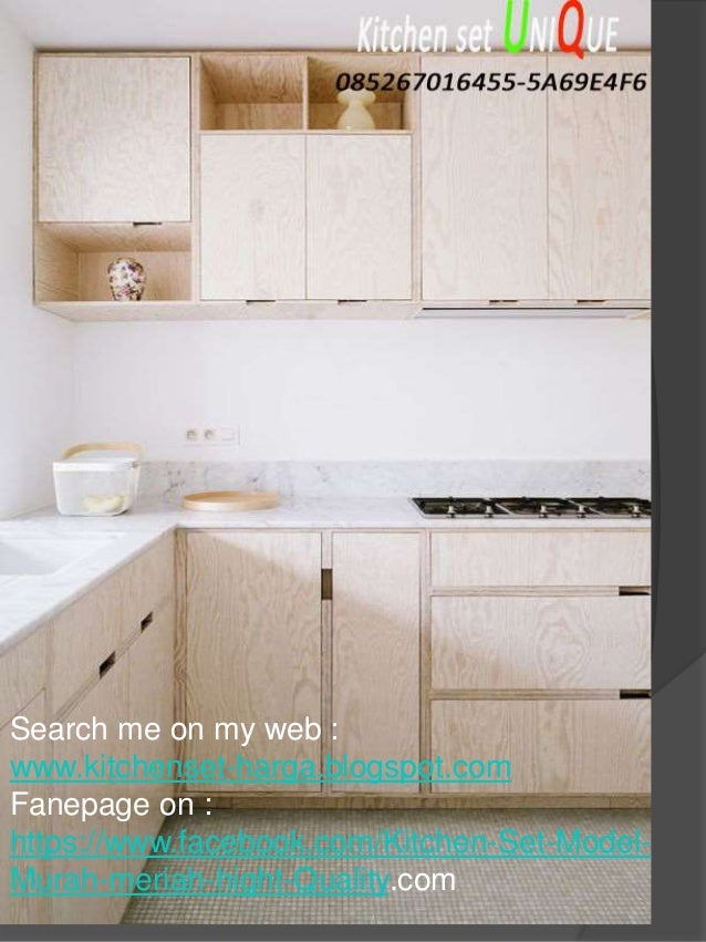 Harga kitchen set lemari gantung  kitchen set minimalis  