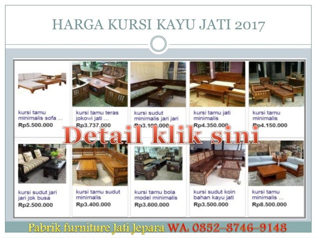  Harga  kursi  kayu  jati 2021