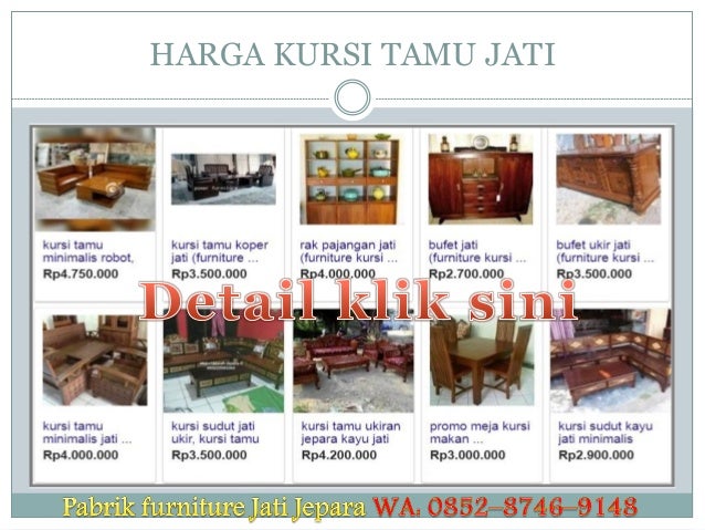  Harga  kursi  tamu murah