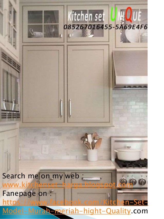 Harga per meter kitchen set finishing duco kitchen set Harga per meter kitchen set finishing duco kitchen set