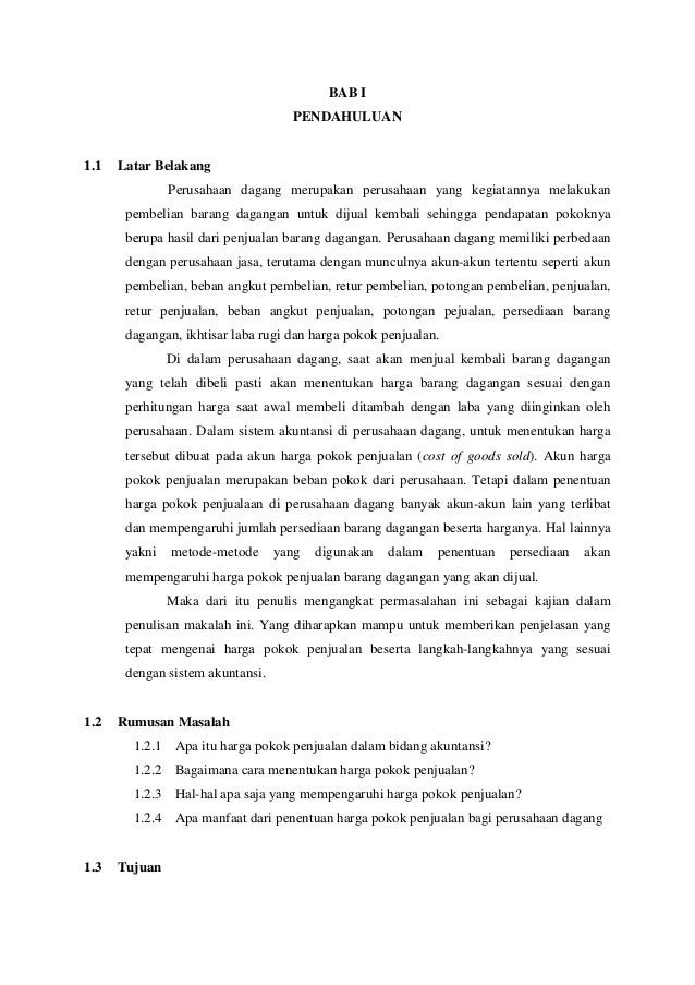 Pdf Analisis Harga Pokok Penjualan Pada Laba Di Apotik Kimia Farma No 66 Luwuk