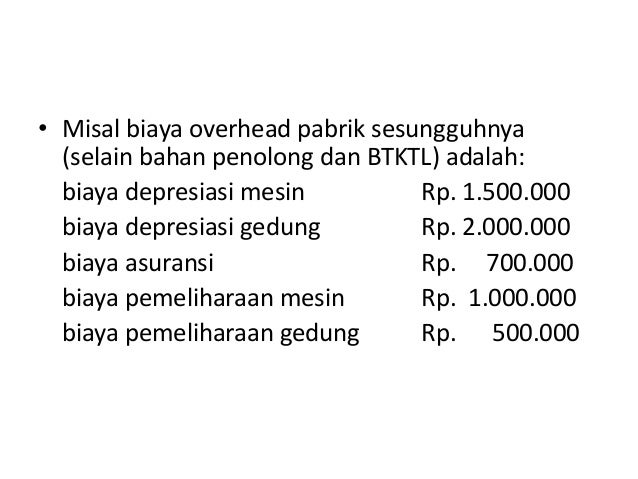 Harga pokok pesanan