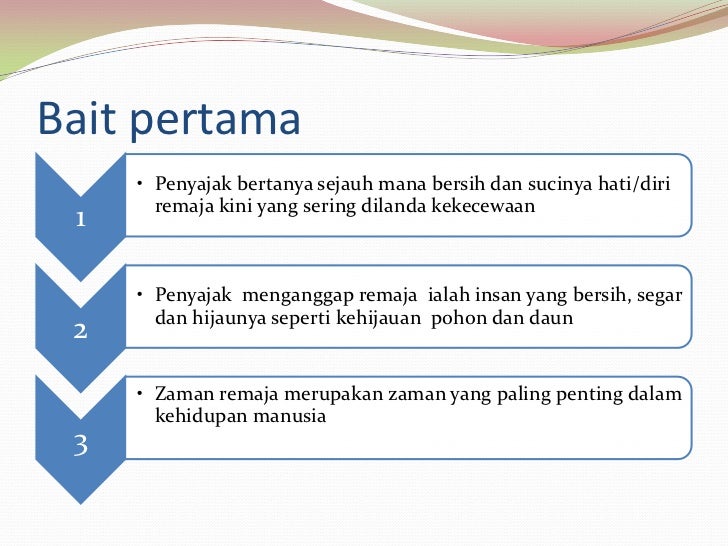Antologi Harga Remaja Sajak Harga Remaja