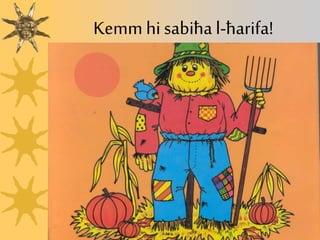 Kemm hi sabiħa l-ħarifa!
 