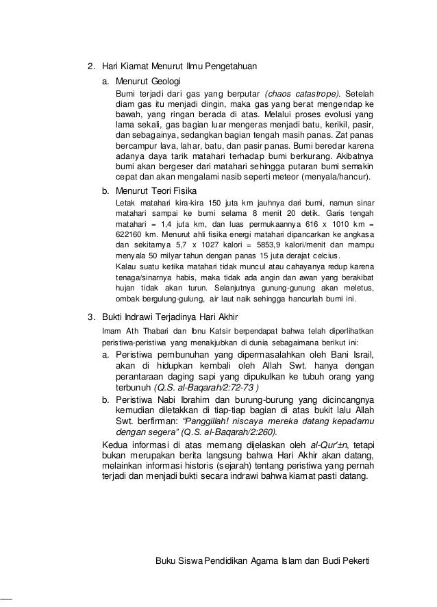 Puisi Religi Tentang Tahapan Hari Akhir Kt Puisi