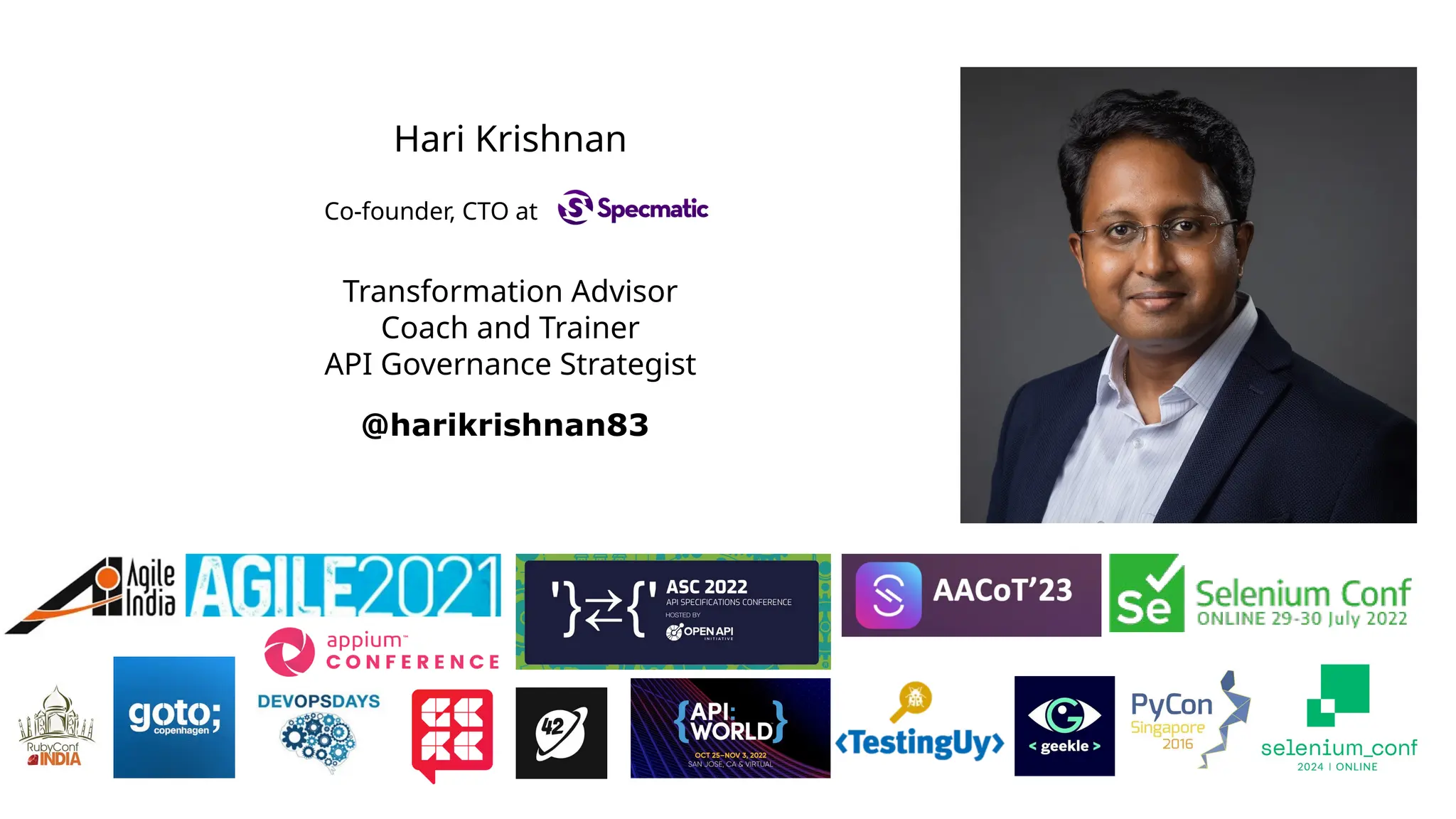 Api Design First In Practise An Experience Report Hari Krishnan