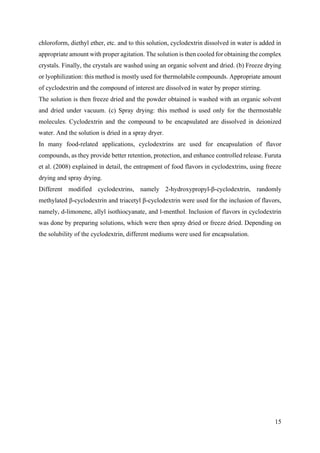 MICROENCAPSULATION PROJECT | PDF