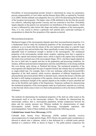 MICROENCAPSULATION PROJECT | PDF