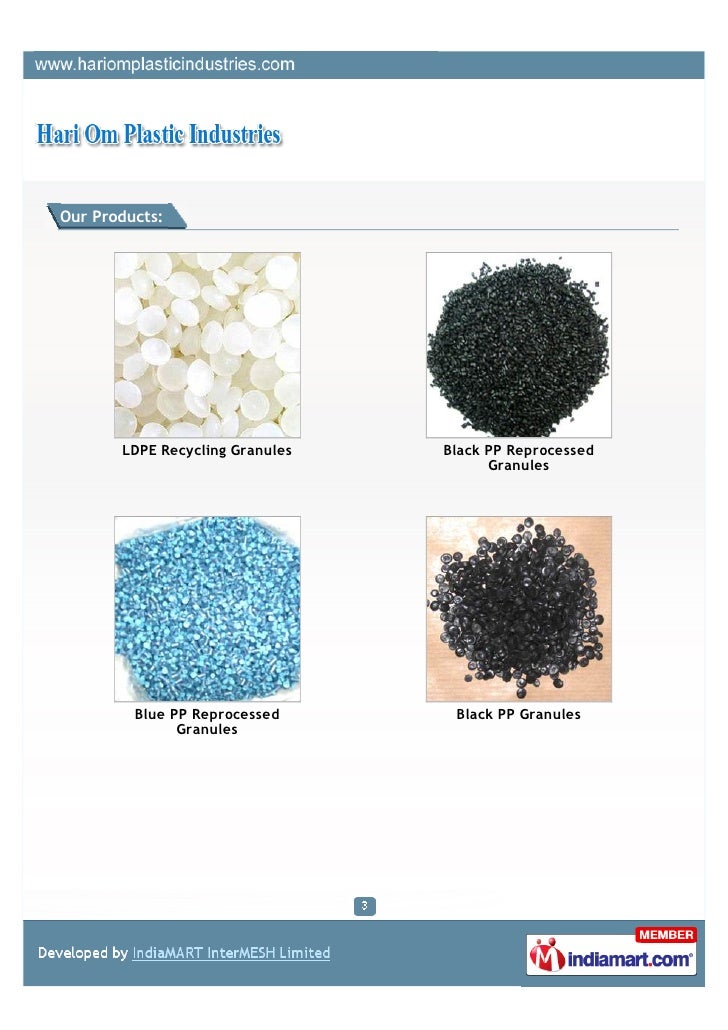 Hari Om Plastic Industries, Ahmedabad, Plastic Granules