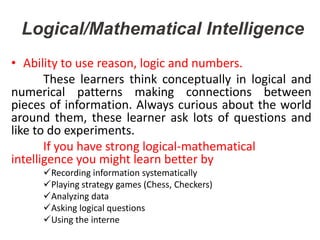 Multiple Intelligence | PPT