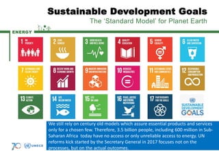 UNFC, Sustainable Development Goals and elaboration of challenges in ...
