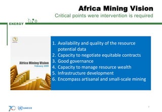 UNFC, Sustainable Development Goals and elaboration of challenges in ...