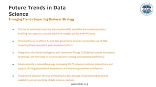 The Impact of Data Science on Business Strategy | IABAC | PDF