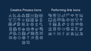 Creative Process Icons Performing Arts Icons
 