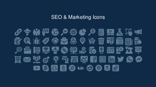 SEO & Marketing Icons
 