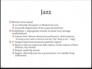 Harlem in the 1920s (Summer 2012) | PPTX