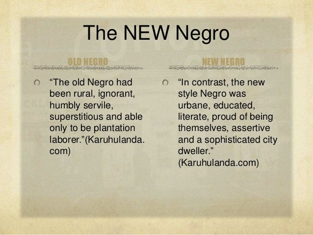 The Harlem Renaissance