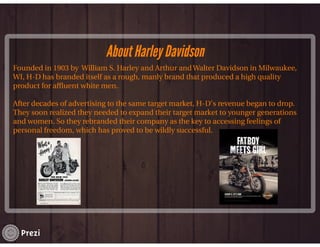 Harley davidson prezi | PDF