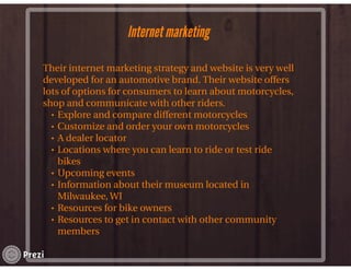 Harley davidson prezi | PDF