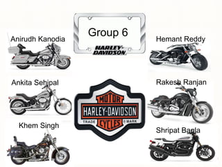 Group 6  Anirudh Kanodia  Ankita Sehjpal Khem Singh Hemant Reddy Rakesh Ranjan Shripat Bagla 